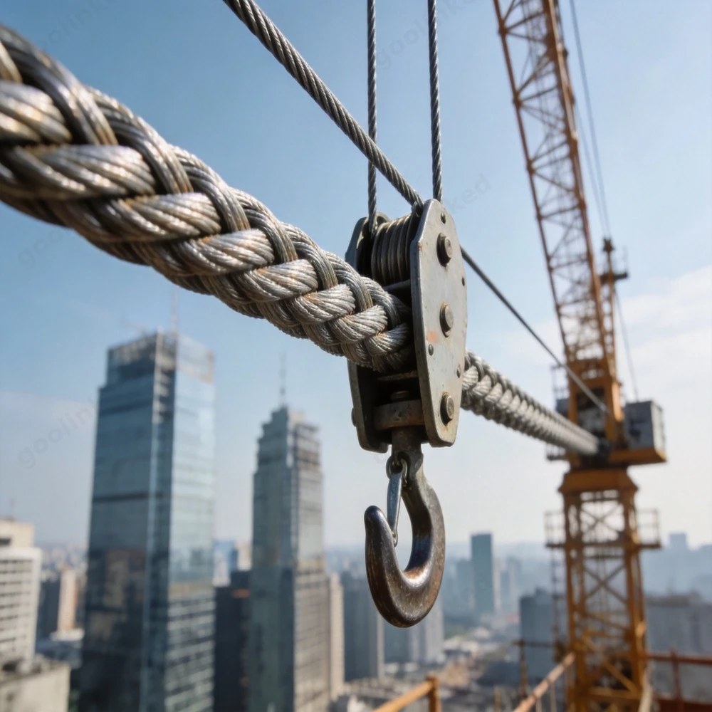 8 Strand Series Wire Rope application