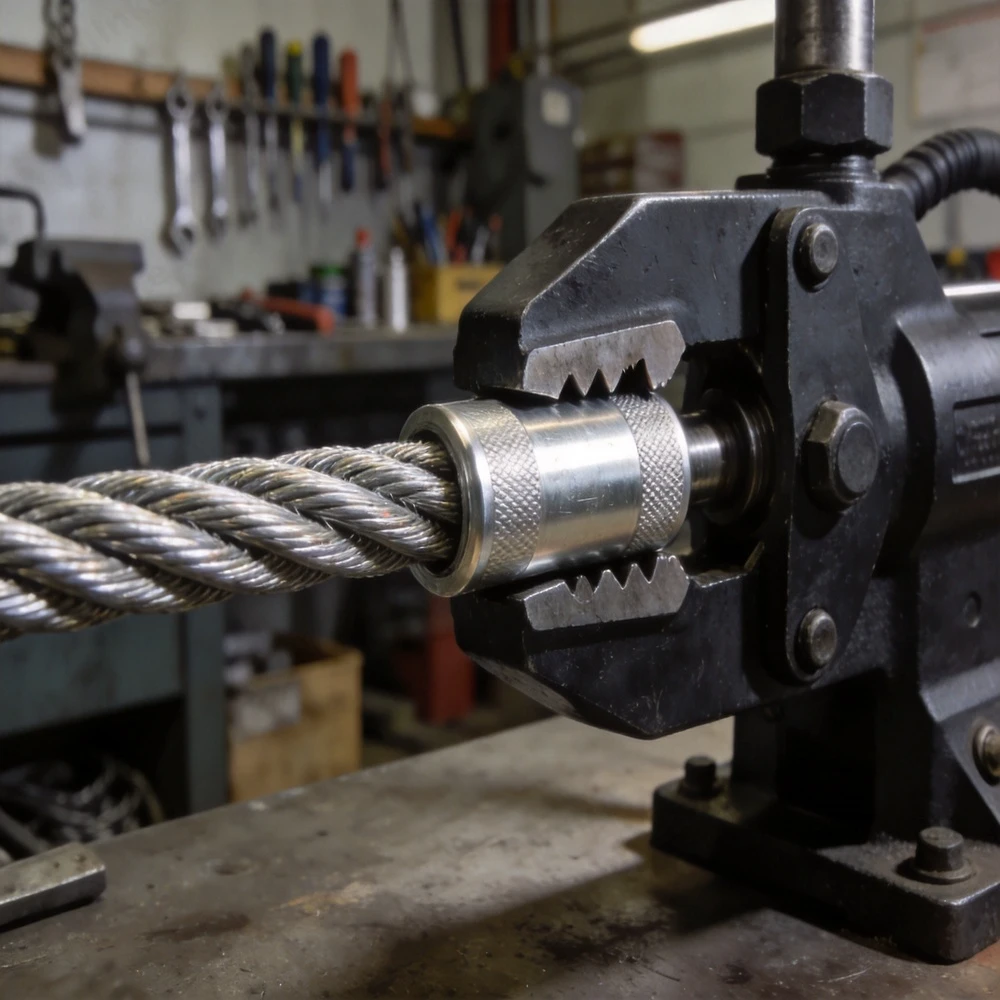 Swage Sleeves application