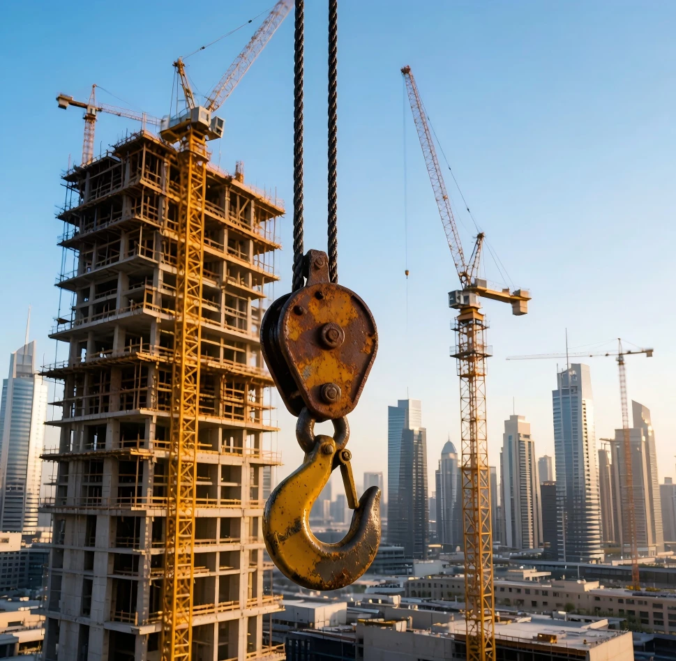 35W×7 Non-Rotating — 24 mm Tower crane project